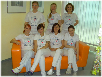 Das Team der Zahnarztpraxis W&ouml;lle